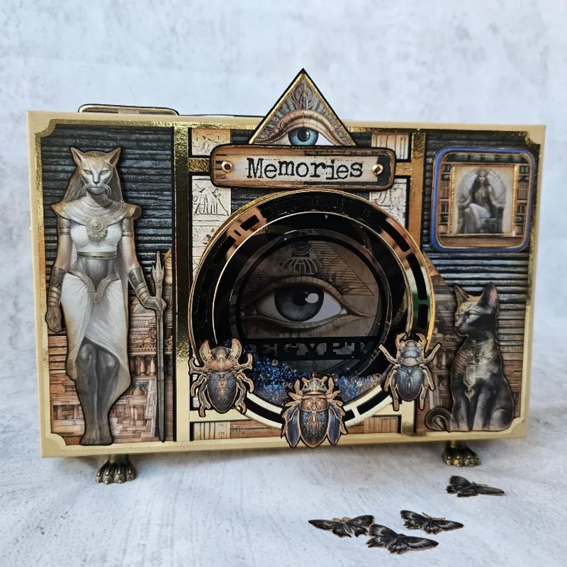 Álbum cámara de Memorias de Egipto, hecho por Lauri